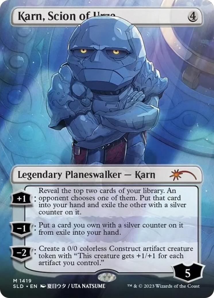 Karn, Scion Of Urza #1419 Magic Secret Lair Drop