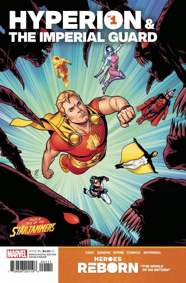 Heroes Reborn: Hyperion & The Imperial Guard #1 (2021) Comic Books Heroes Reborn: Hyperion & the Imperial Guard