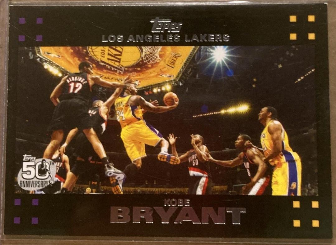 Kobe Bryant [Black] #24 Prices | 2008 Topps | Basketball Cards