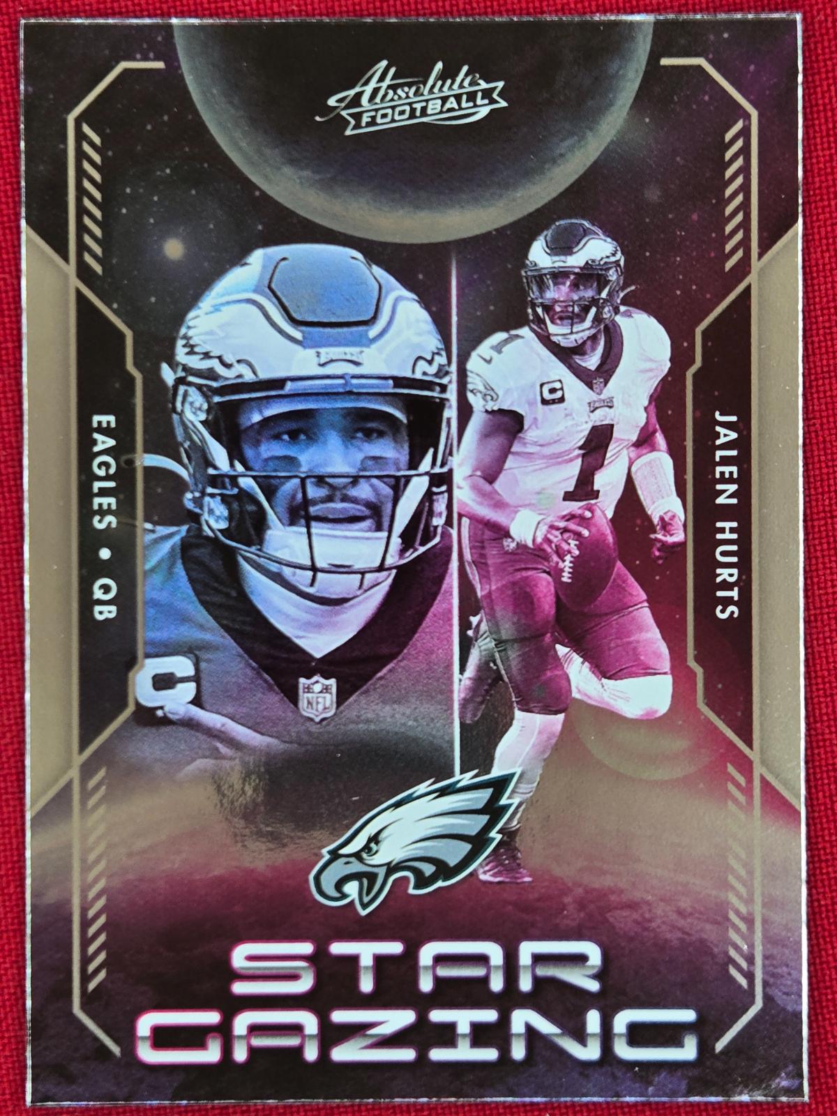 Jalen Hurts #SG-1 Prices | 2023 Panini Absolute Star Gazing