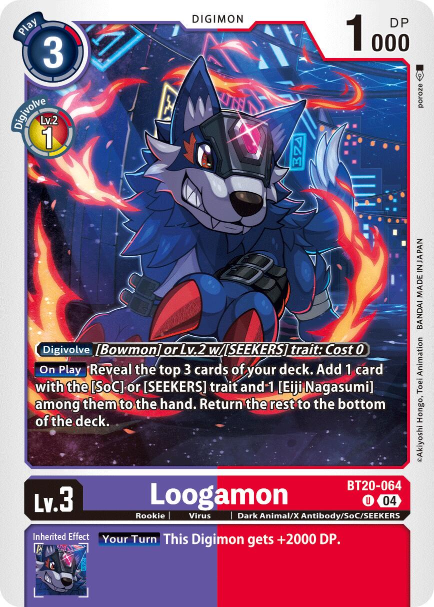 Loogamon front