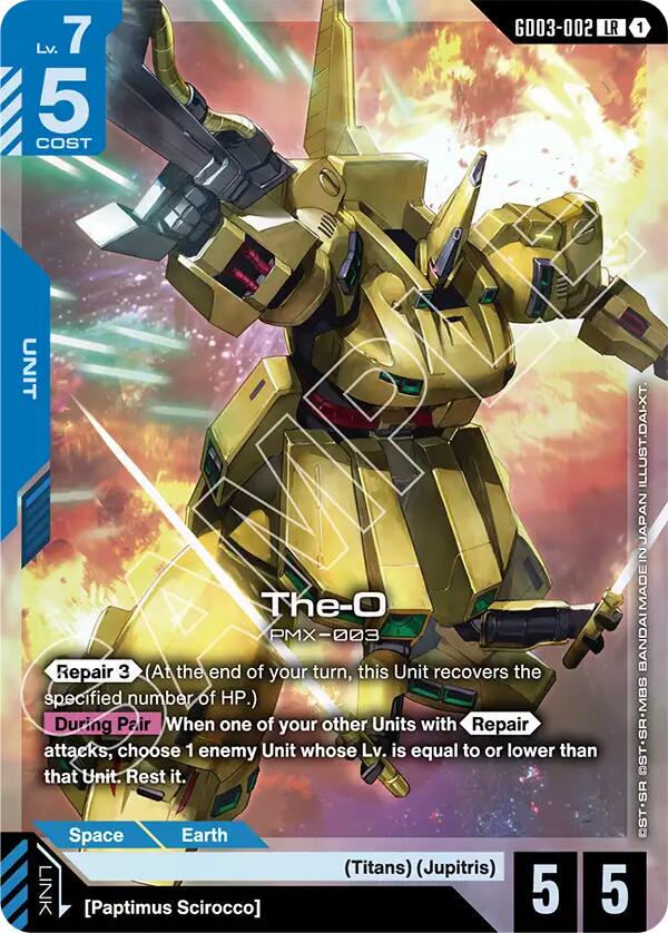 The-O [Holo] #GD03-002 Prices | Gundam Steel Requiem