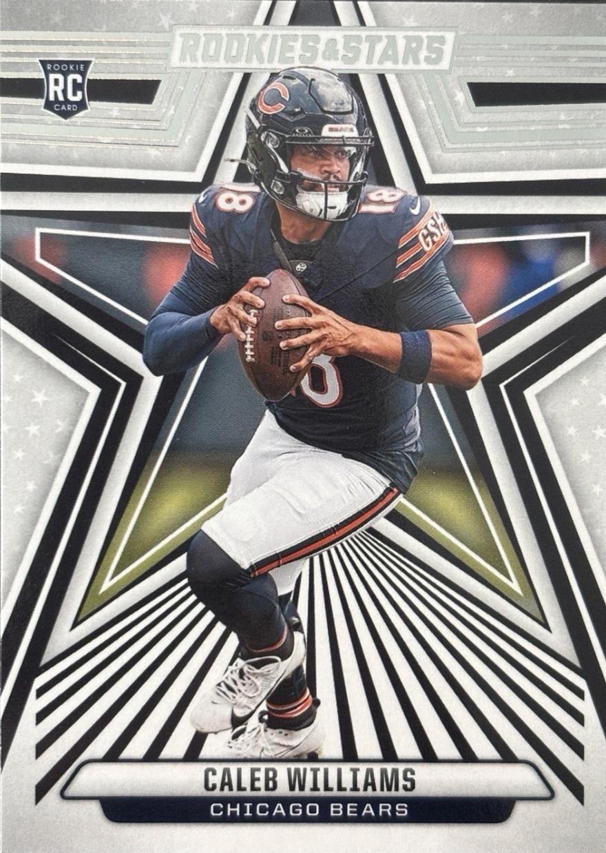 Caleb Williams #118 Football Cards 2024 Panini Rookies & Stars