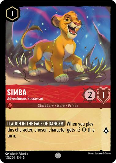 Simba - Adventurous Successor #125 Cover Art