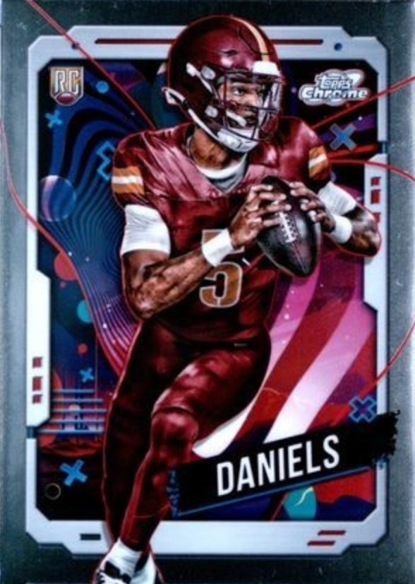 2024 Topps Cosmic Chrome Jayden Daniels #196 card