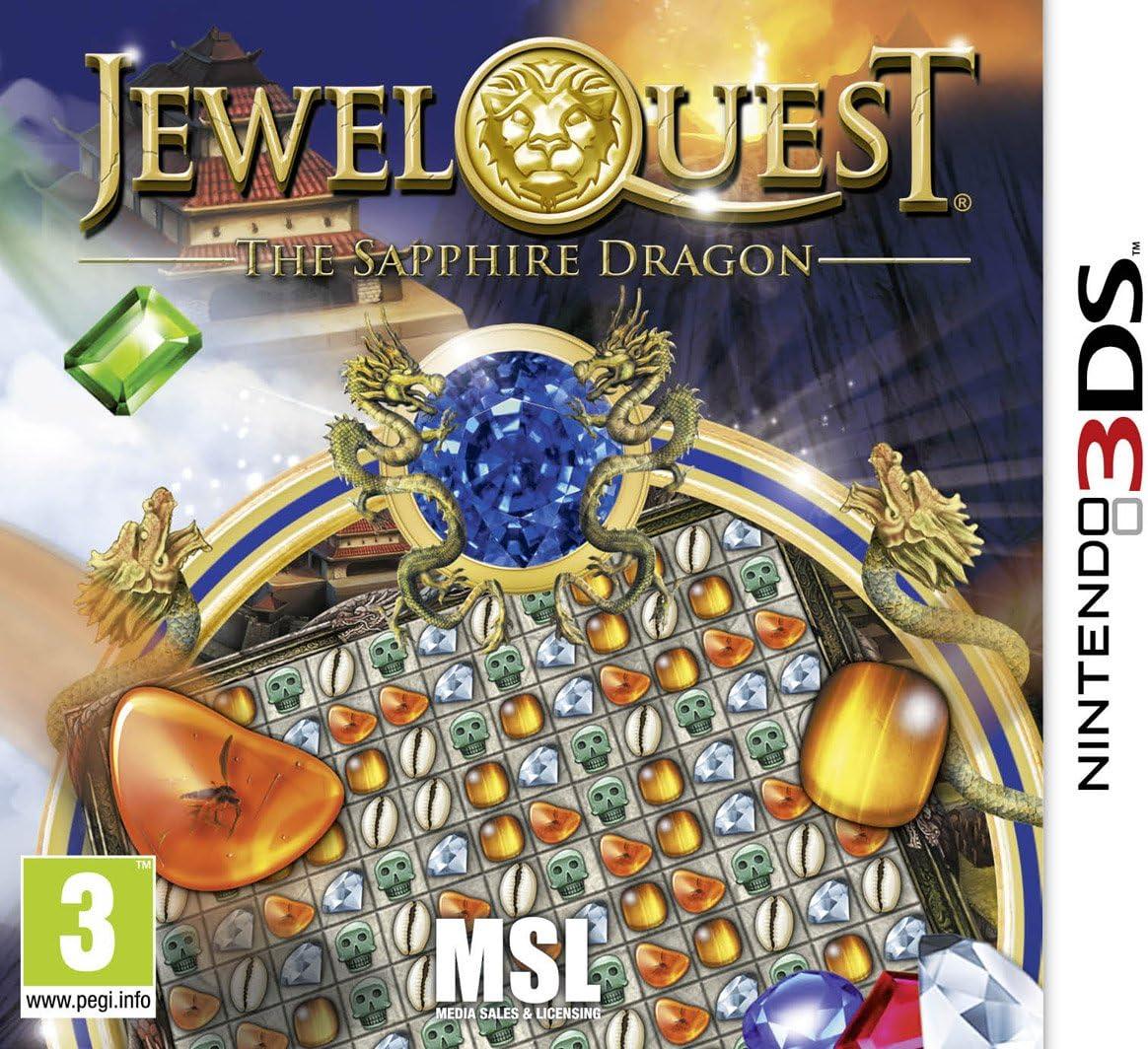 Jewel Quest: The Sapphire Dragon PAL Nintendo 3DS