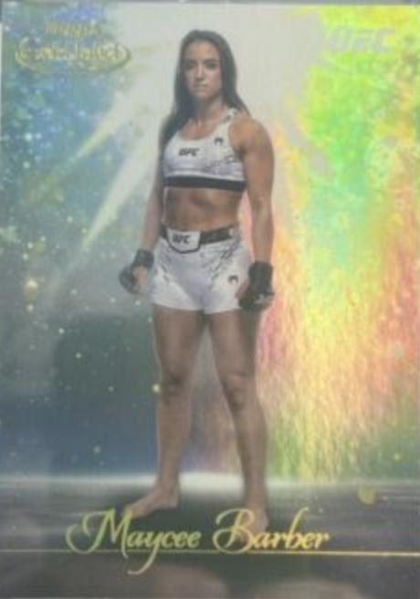 Maycee Barber #RG-19 Ufc Cards 2024 Topps Gold Label UFC Reigning Gold