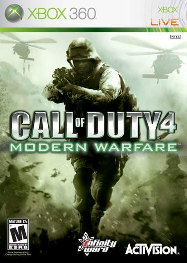 Call of Duty 4 Modern Warfare Cover Art