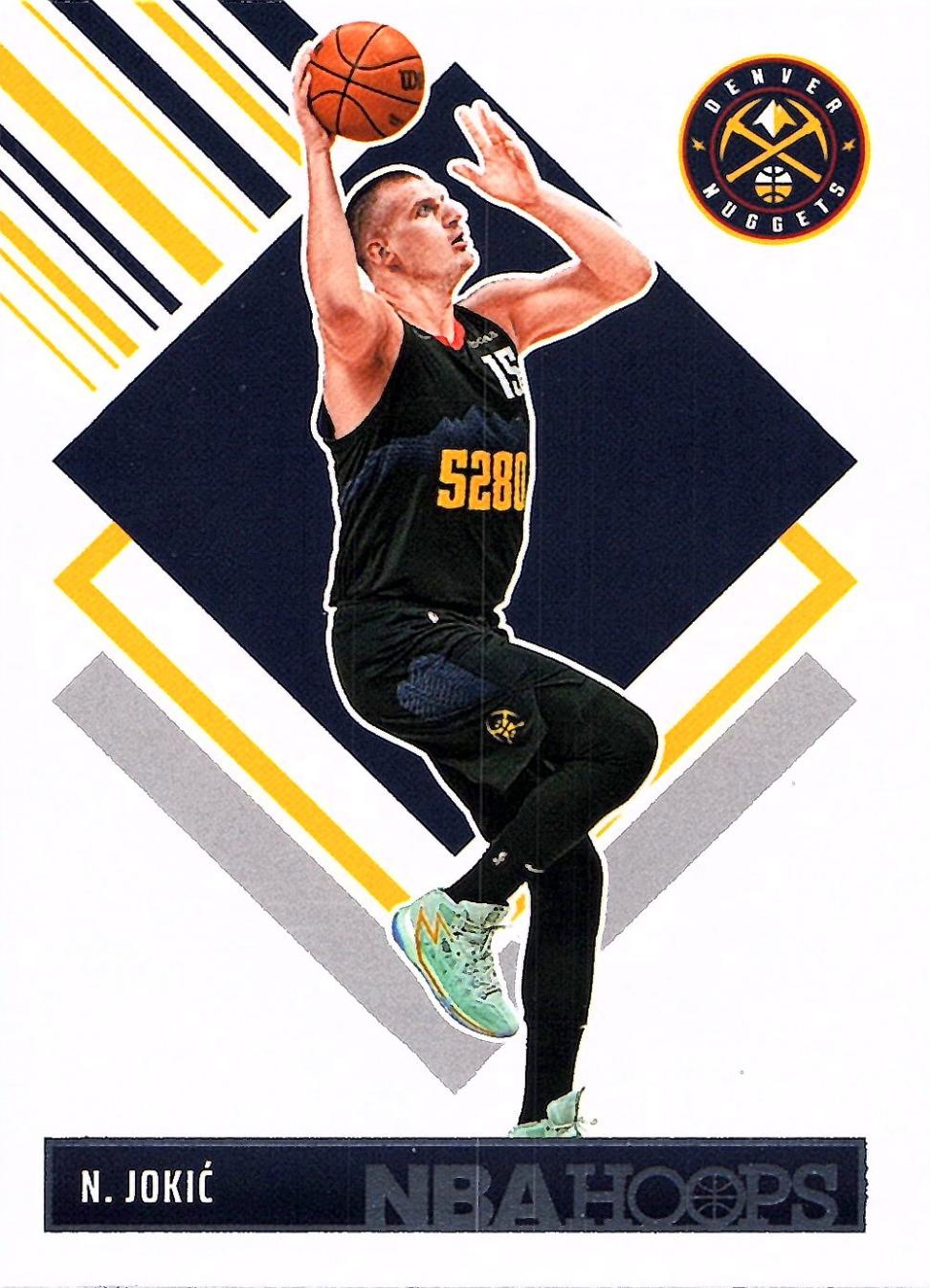 Nikola Jokic #284 Basketball Cards 2024 Panini NBA Hoops
