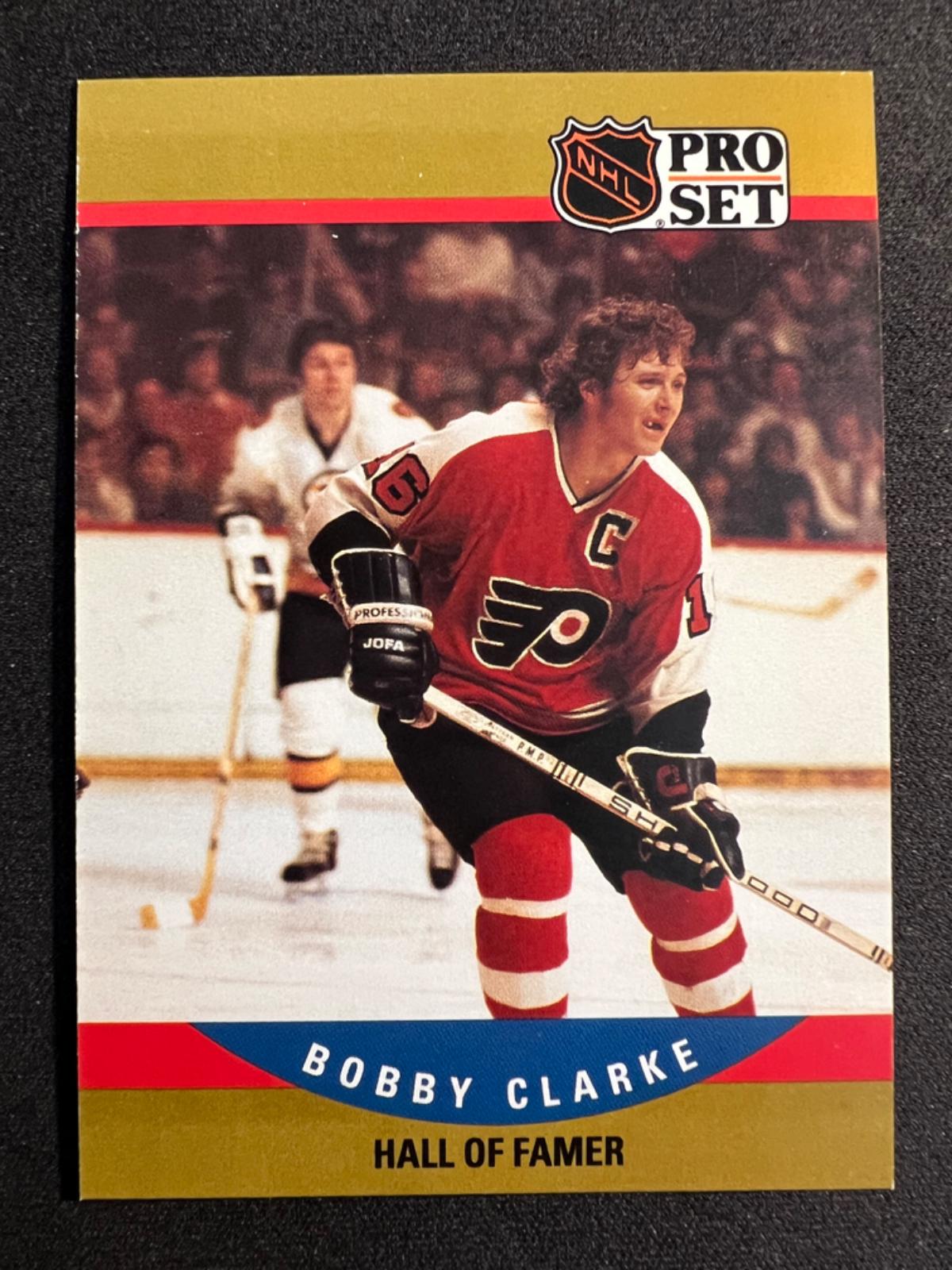 Bobby Clarke #657 Hockey Cards 1990 Pro Set