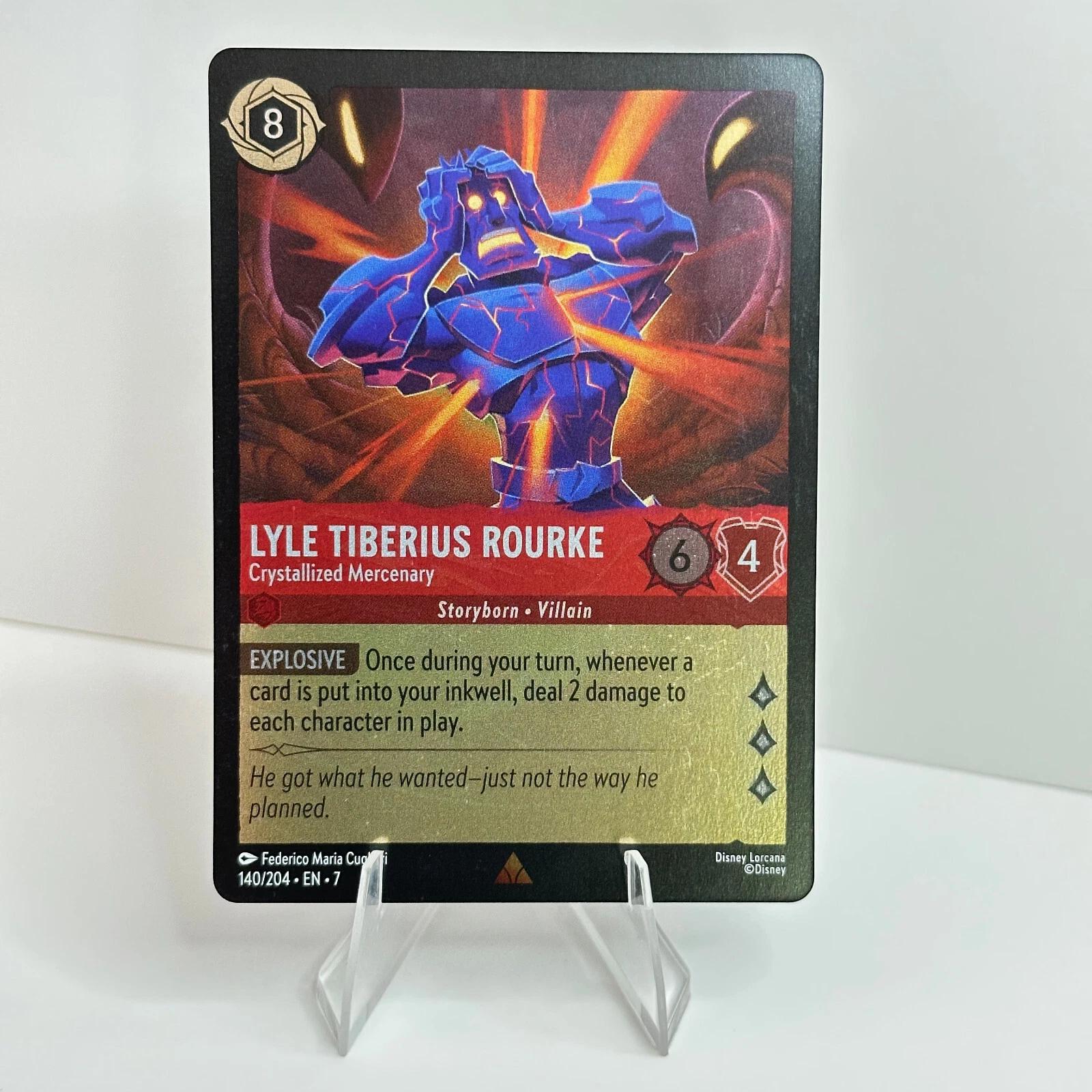 Lyle Tiberius Rourke - Crystallized Mercenary [Foil] #140