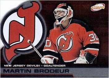 Martin Brodeur #60 2002 Pacific Atomic Hockey