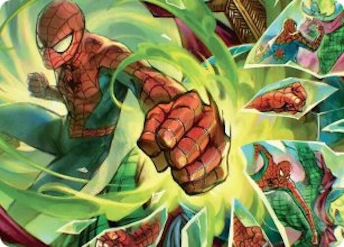 Tap to enlarge Kapow!, Magic Marvel Spider-Man Art Series