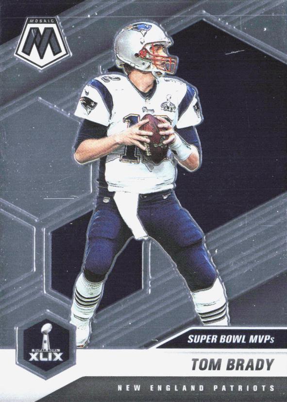 Tom Brady #283 Football Cards 2021 Panini Mosaic