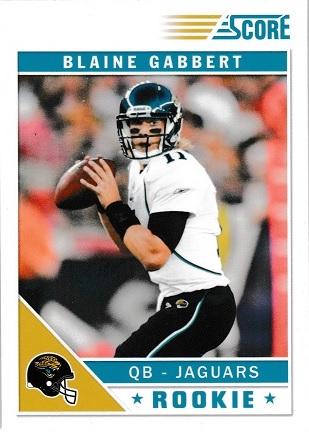 Blaine Gabbert #311 Football Cards 2011 Panini Score