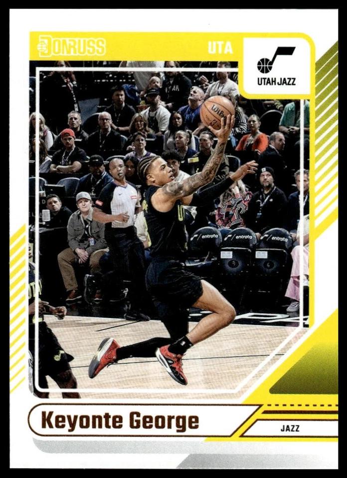 Keyonte George #47 Basketball Cards 2024 Panini Donruss