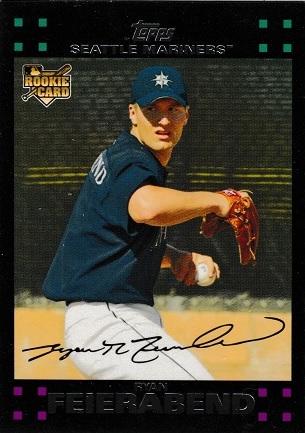 Ryan Feierabend #291 Baseball Cards 2007 Topps