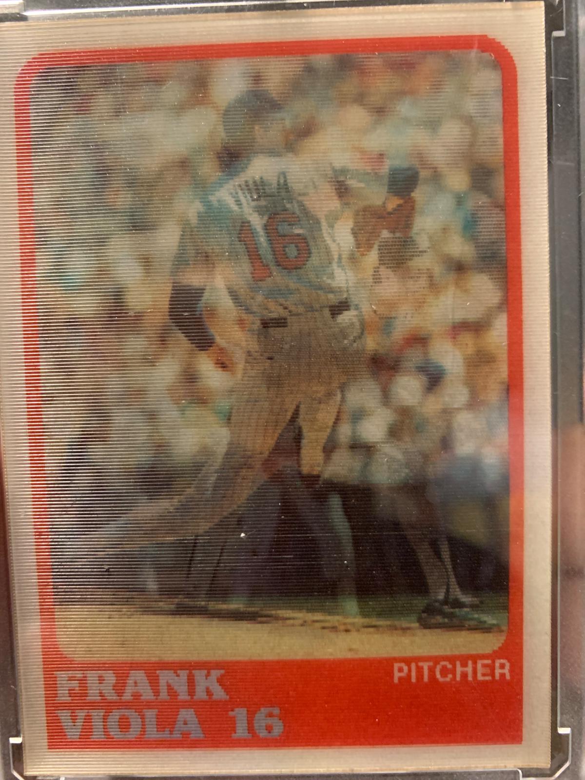 Frank Viola #196 Baseball Cards 1988 Sportflics