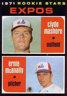 Expos 1971 Rookie Stars