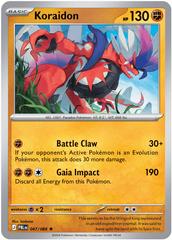 Koraidon #47 Pokemon Pitch Black Prices