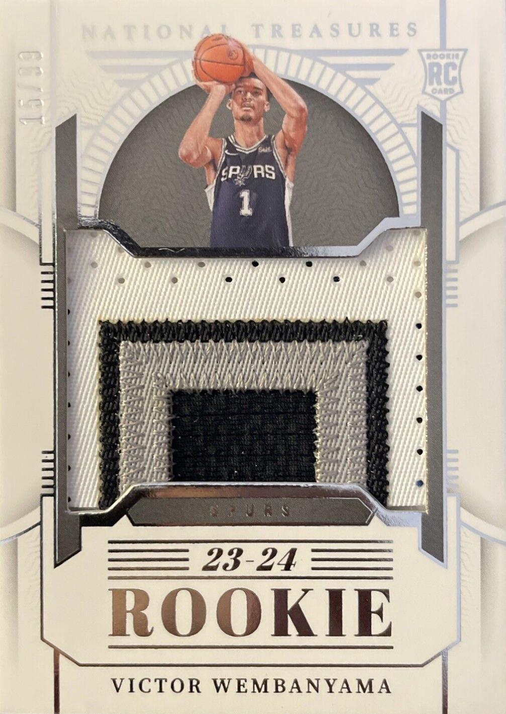 Victor Wembanyama [Rookie Patch] #154 Prices | 2023 Panini