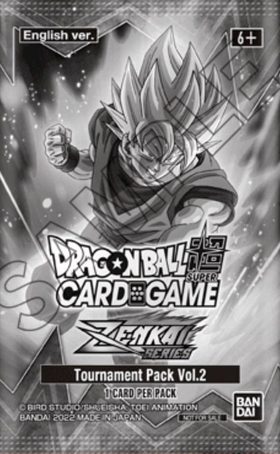 Zenkai Series Tournament Pack Vol.2 Dragon Ball Super Divine Multiverse Release Promos