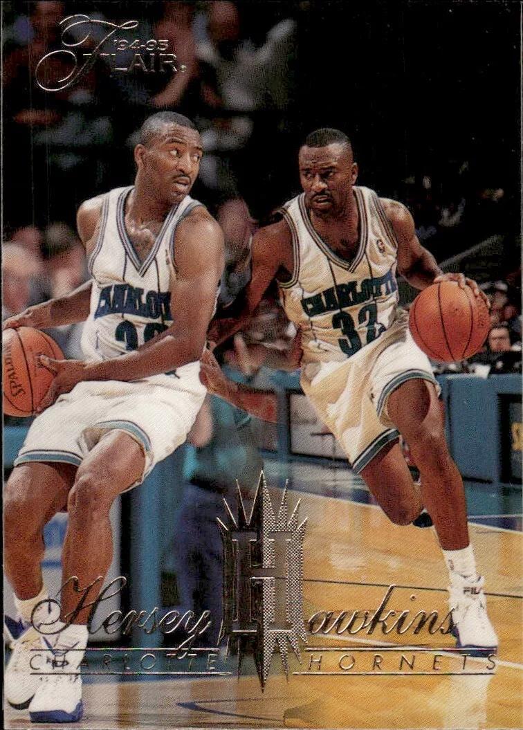 Hersey Hawkins #16 Basketball Cards 1994 Flair