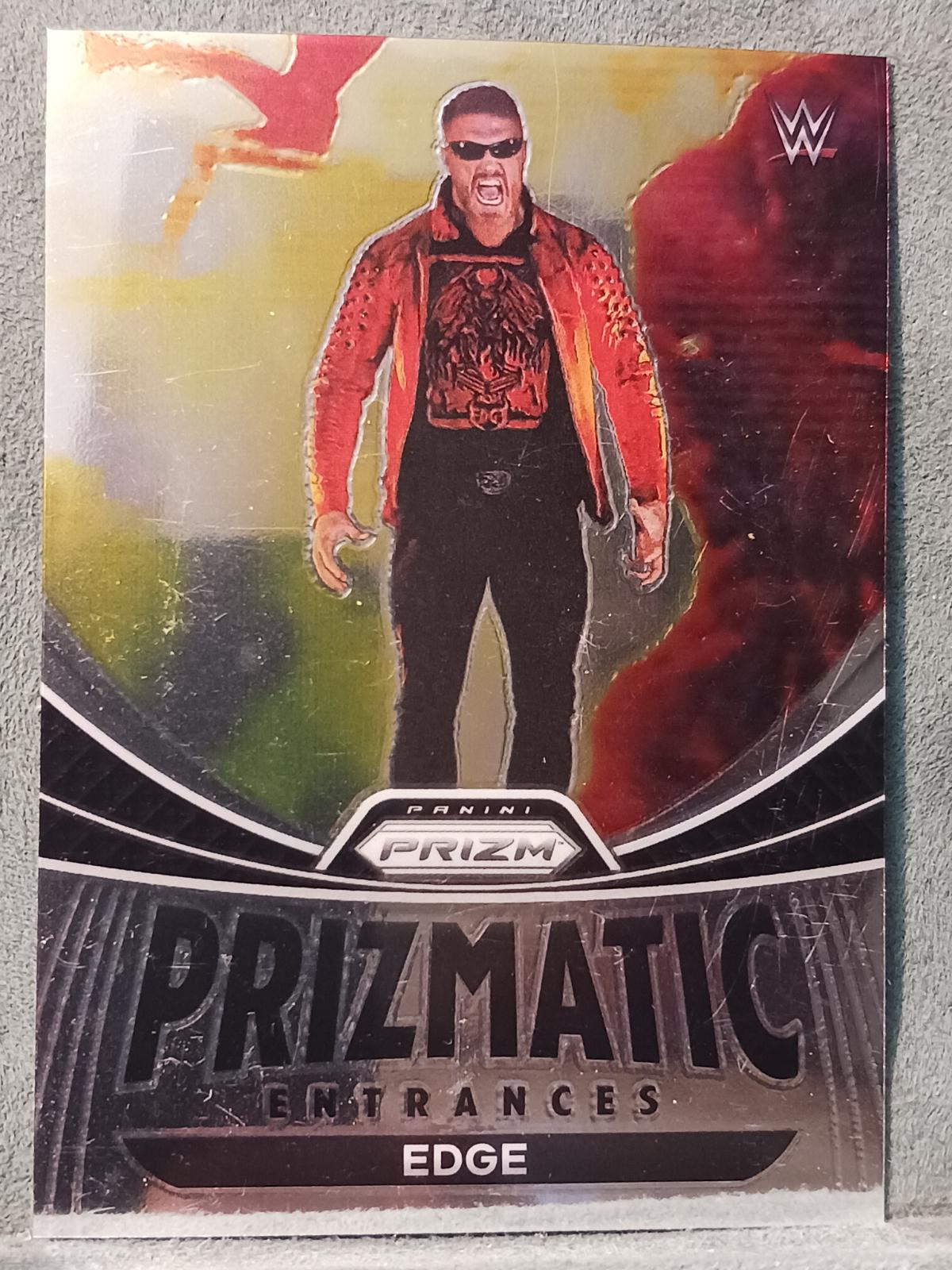 Edge #7 Wrestling Cards 2023 Panini Prizm WWE Prizmatic Entrances