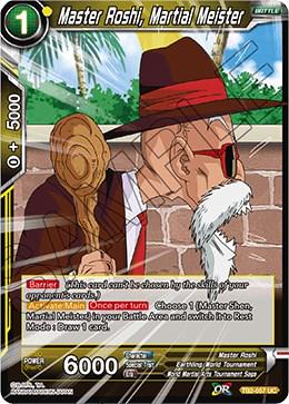 Master Roshi, Martial Meister TB2-057 Dragon Ball Super World Martial Arts Tournament