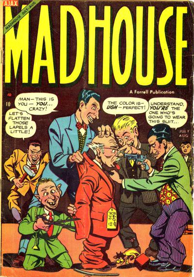 Madhouse #3 (1954) Comic Books Madhouse