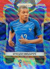 キリアン・ムバッペ エムバペ　MBAPPE PRIZM RC　リフレクター Kylian Mbappe [Red & Blue Wave] #80 Prices | 2018 Panini Prizm