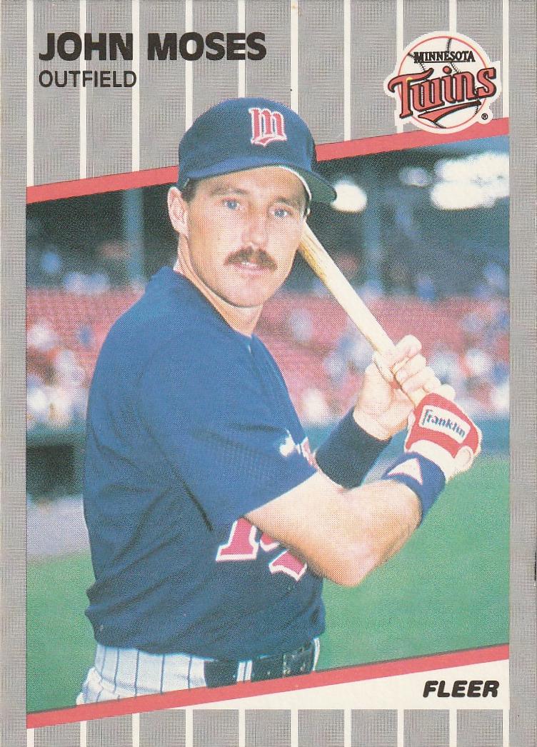 1988 Donruss #440 John Moses NM-MT Seattle Mariners - Under the Radar Sports, image size:752x1046