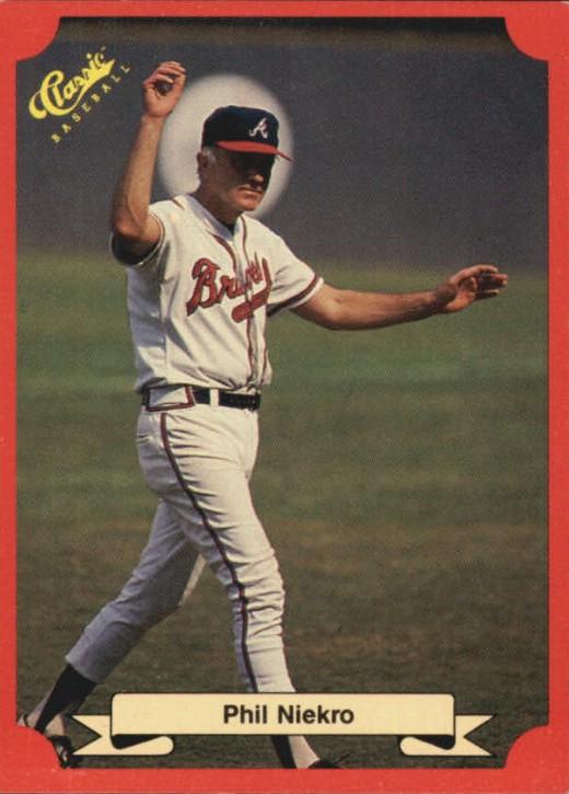 Phil Niekro #200 1988 Classic Travel Update I Baseball