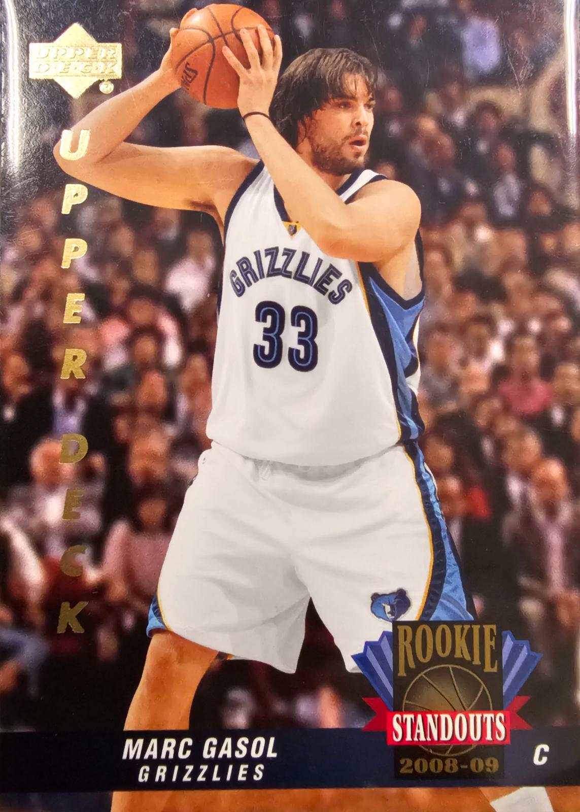 Marc Gasol #RS-47 Basketball Cards 2008 Upper Deck Lineage Rookie Standouts