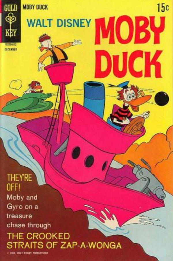 Moby Duck #4 (1968) Comic Books Moby Duck