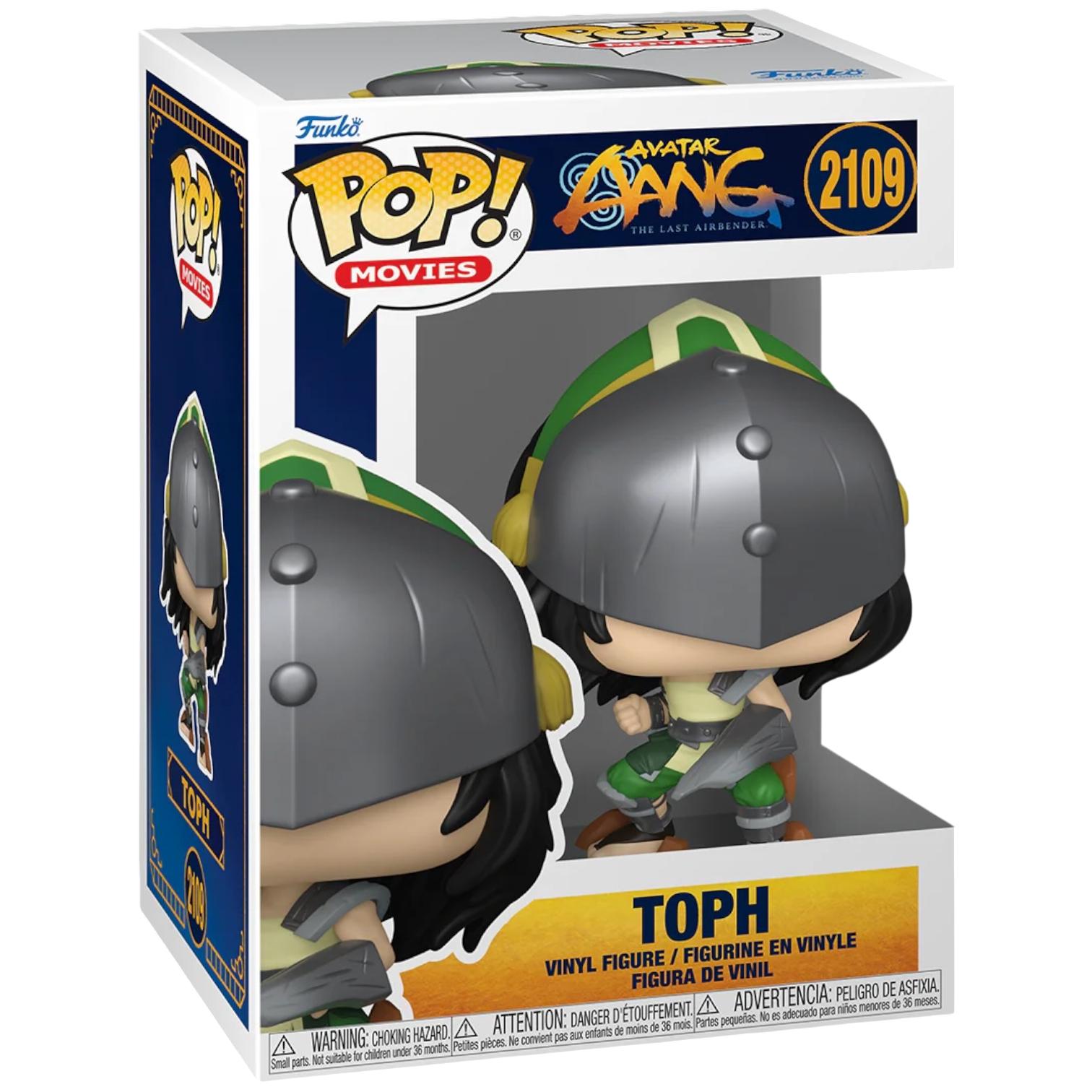 Toph #2109 Aang Avatar Funko Pop box and figure