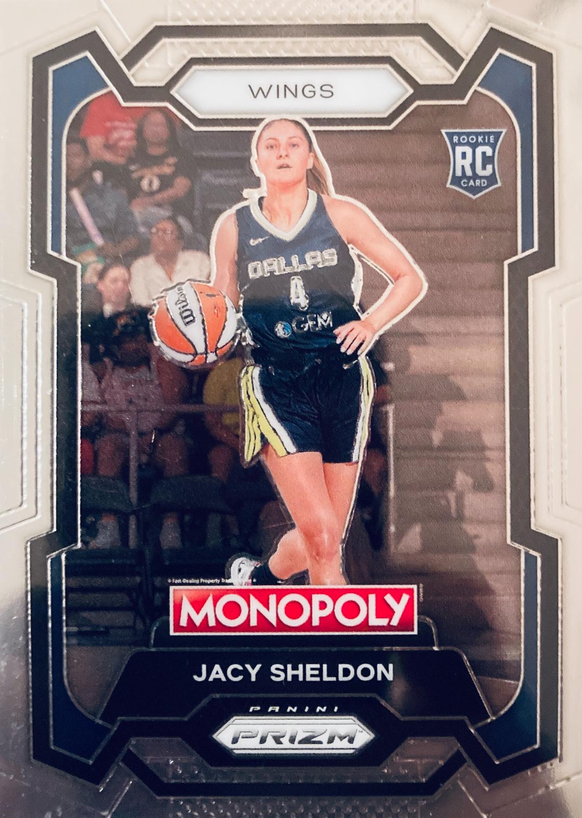 Jacy Sheldon #67 Basketball Cards 2024 Panini Prizm Monopoly WNBA