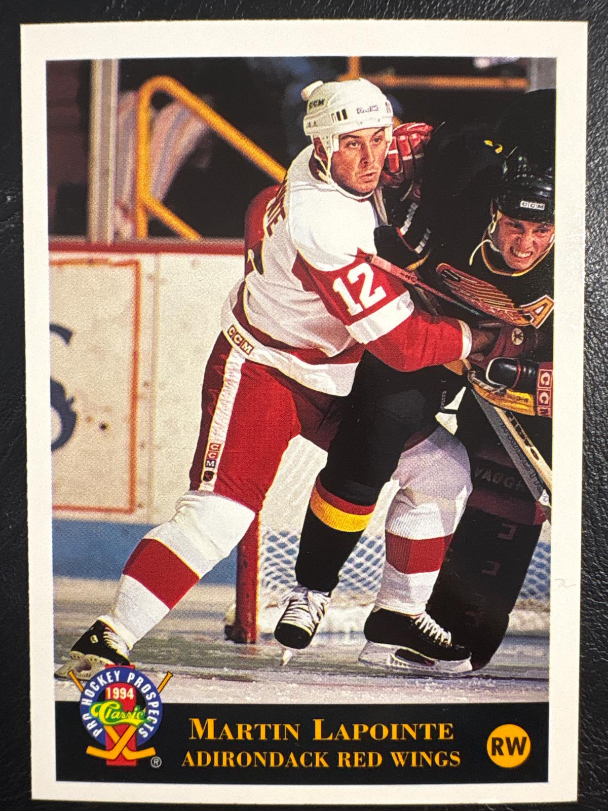 Martin Lapointe #173 1994 Classic Pro Hockey Prospects