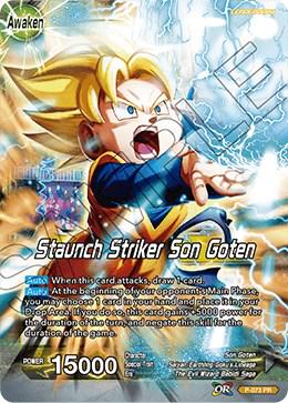 Son Goten // Staunch Striker Son Goten P-073 Dragon Ball Fusion World Promos