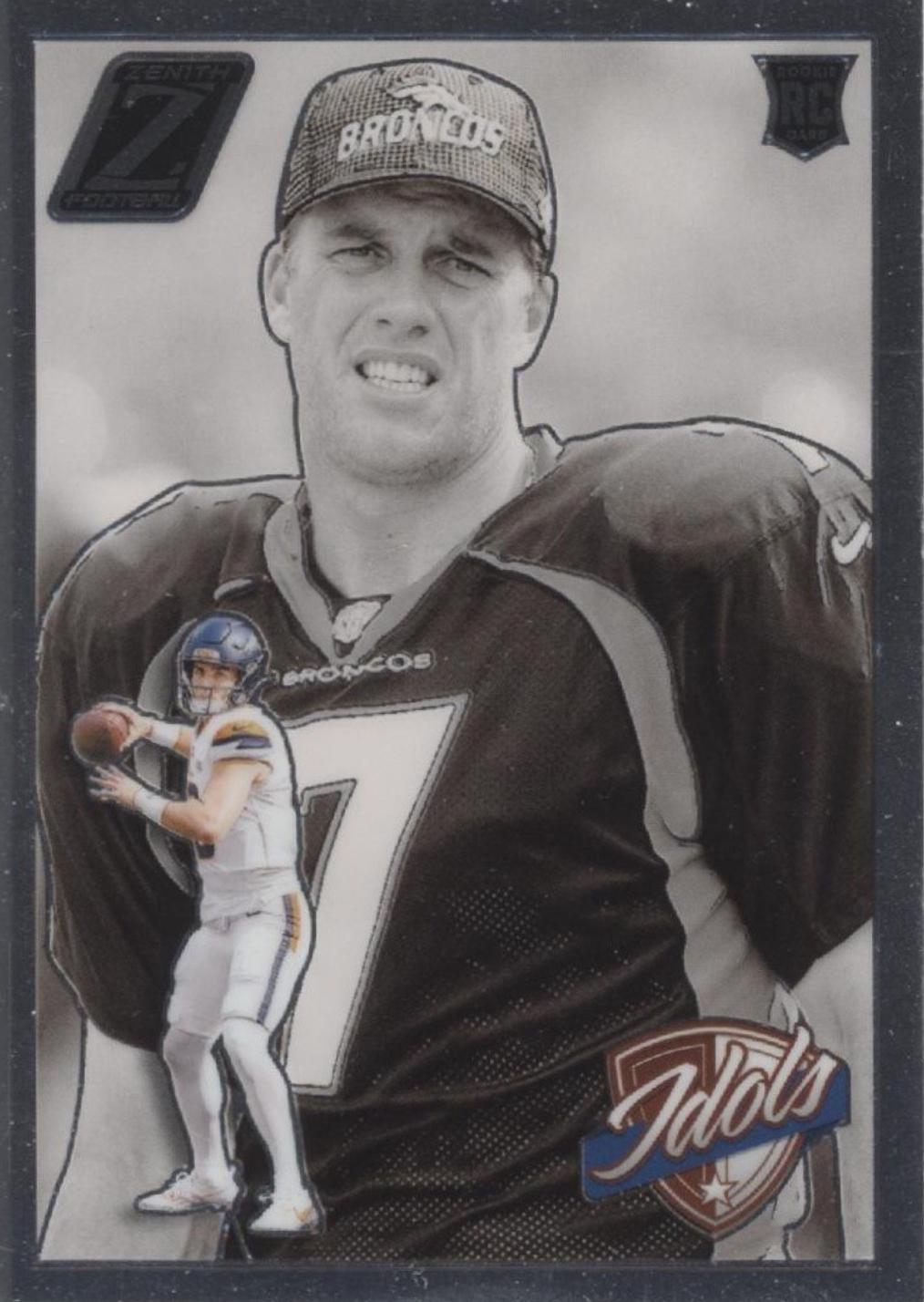 Bo Nix / John Elway #11 Football Cards 2024 Panini Zenith Idols