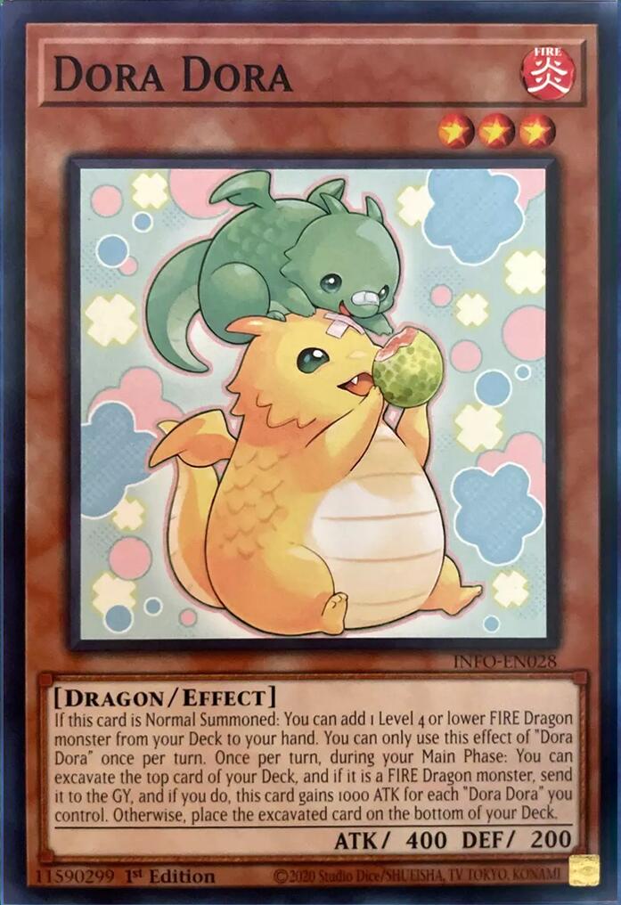 Dora Dora INFO-EN028 YuGiOh The Infinite Forbidden