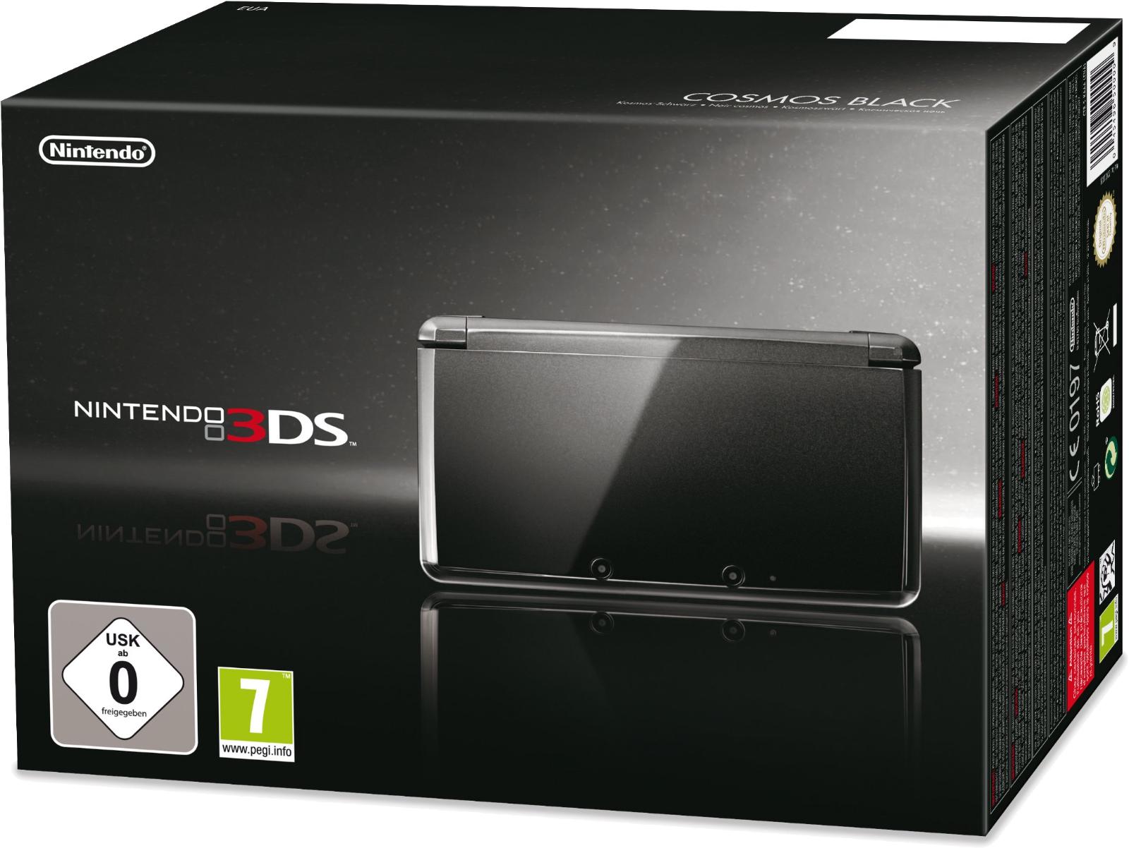 Nintendo 3DS Cosmo Black PAL Nintendo 3DS
