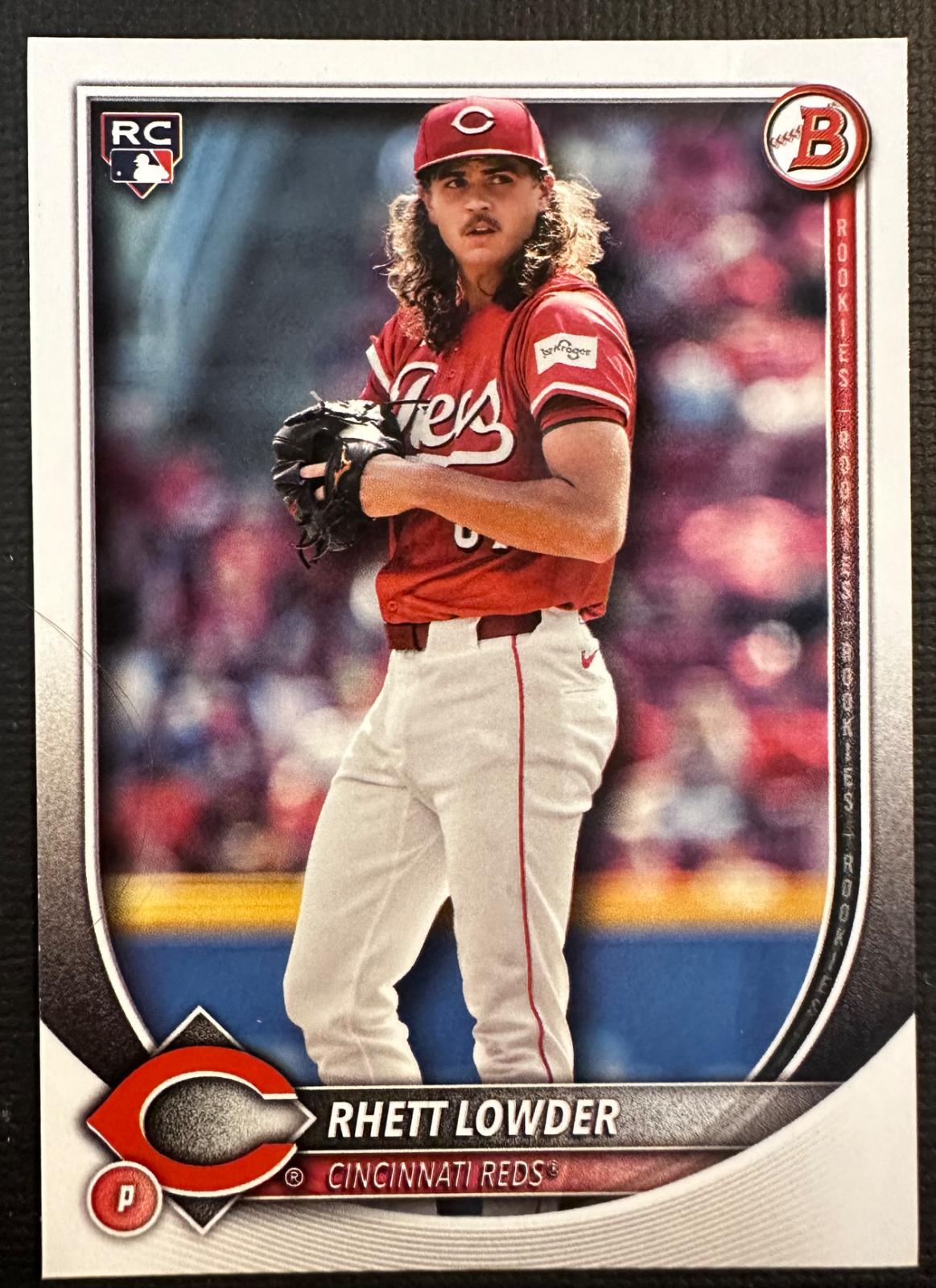 Rhett Lowder #6 Baseball Cards 2025 Bowman