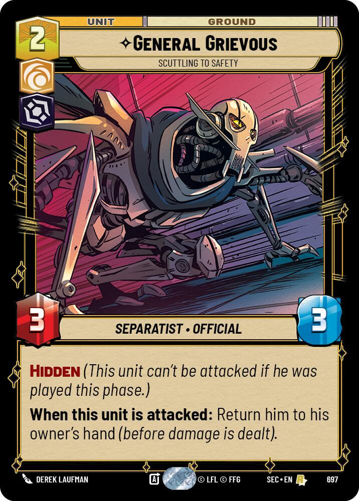 General Grievous - Scuttling to Safety [Foil] #697