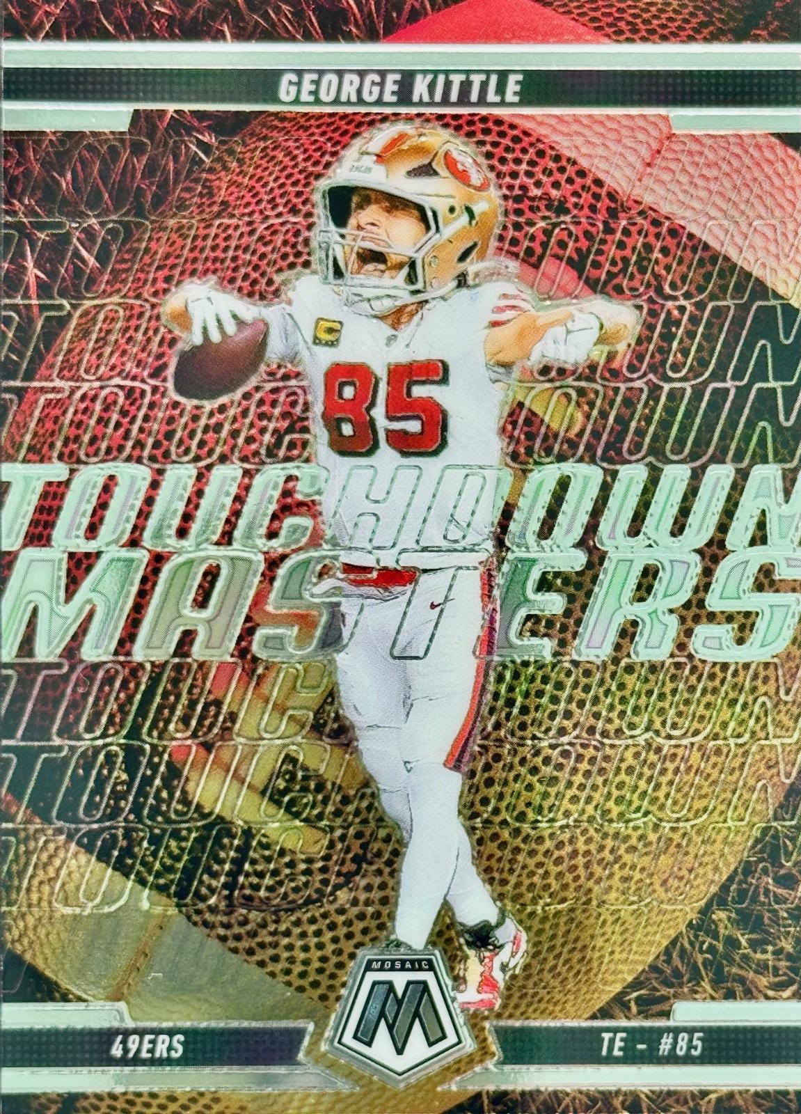 George Kittle #14 Prices | 2025 Panini Mosaic Touchdown Masters