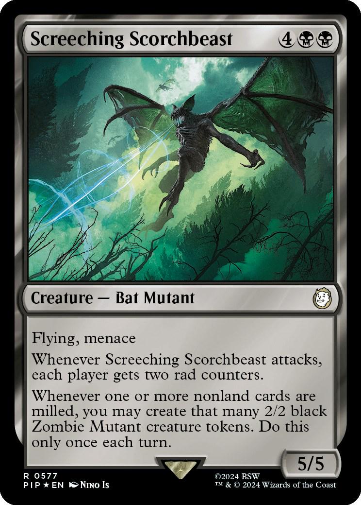 Screeching Scorchbeast (Magic Fallout)