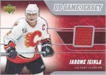 Jerome Iginla #J-JI 2006 Upper Deck Game Jersey Hockey
