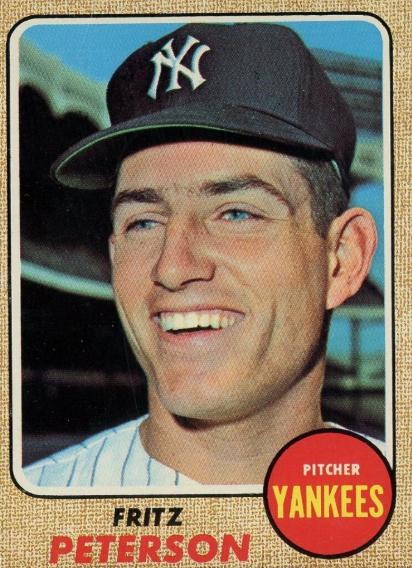 Fritz Peterson #246 1968 Topps Baseball