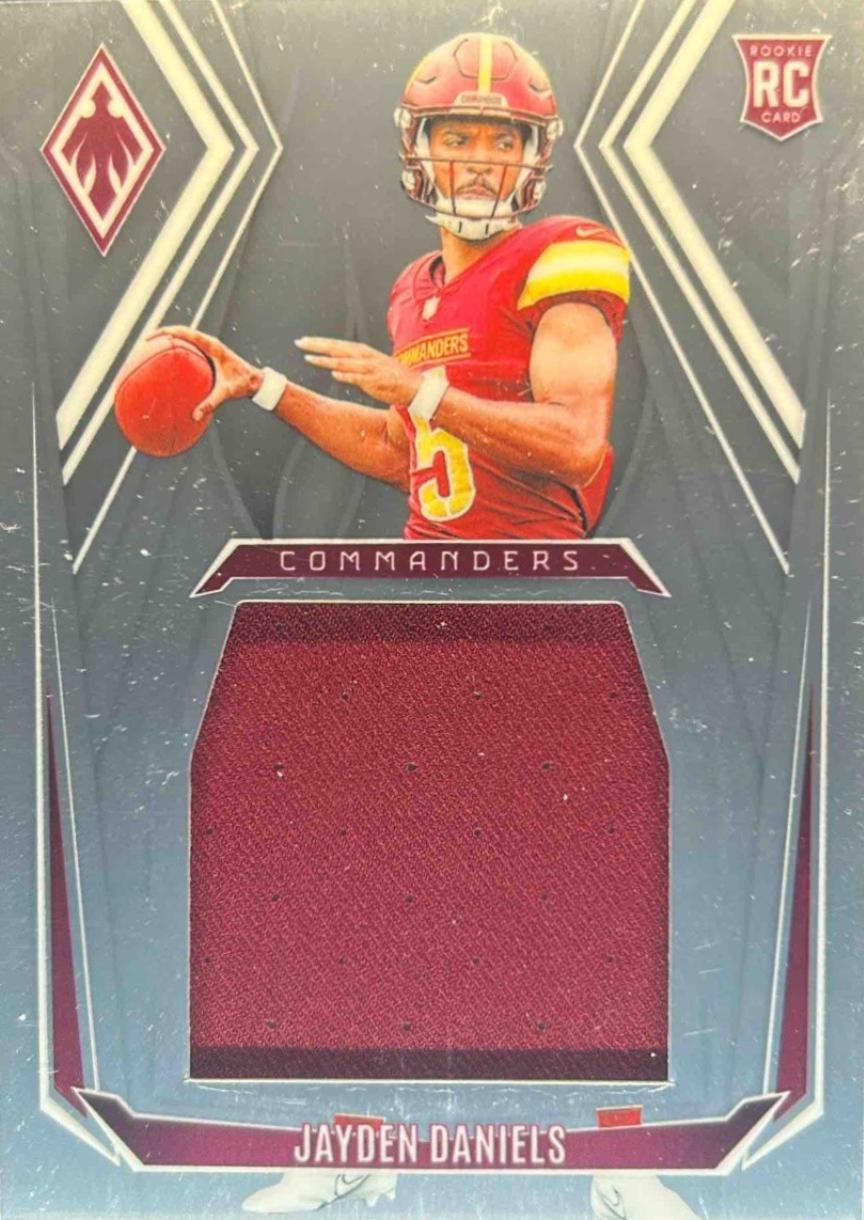 Jayden Daniels #6 Football Cards 2024 Panini Phoenix Pandora Patch