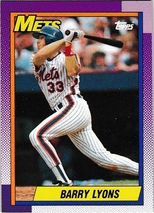 Barry Lyons #258 Baseball Cards 1990 Topps
